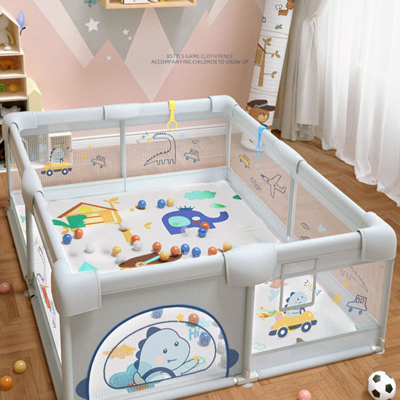 Gran tamaño Baby Playpen Plazard Mesh Mesh Fence