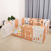 Playpen Playpen Playground plegable Playpen de la cerca de plástico para niños