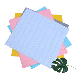Pegatina de pared autoadhesiva de espuma XPE 3D personalizada