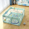 Parque infantil con tapete para bebés y niños pequeños, parque infantil sin BPA para niños de interior y exterior