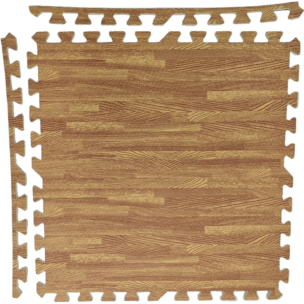 Alfombra de suelo de rompecabezas de grano de madera para decoración del hogar, dormitorio, sala de estar