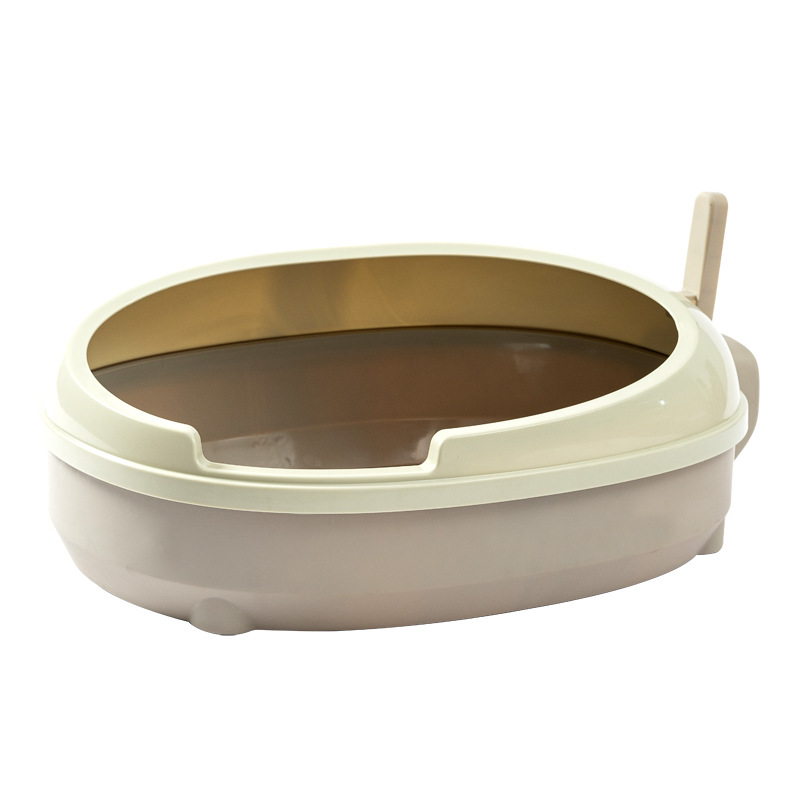 Producto de limpieza de mascotas Caja de baño de arena para gatos con primicia
