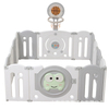 Memizo Indoor Outdoor Protective Game Fence Playpen plegable para bebés 