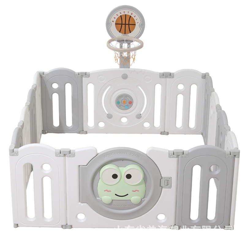 Memizo Indoor Outdoor Protective Game Fence Playpen plegable para bebés 