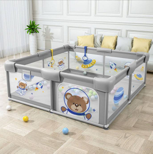 MEMIZO NUEVO SPACE BEAR elevado Mesh Fence Juego portátil Playpen 