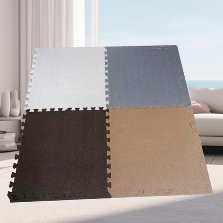 Alfombrillas de rompecabezas de espuma EVA no tóxicas multicolores gruesas