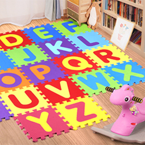 Mat de rompecabezas de letras personalizadas