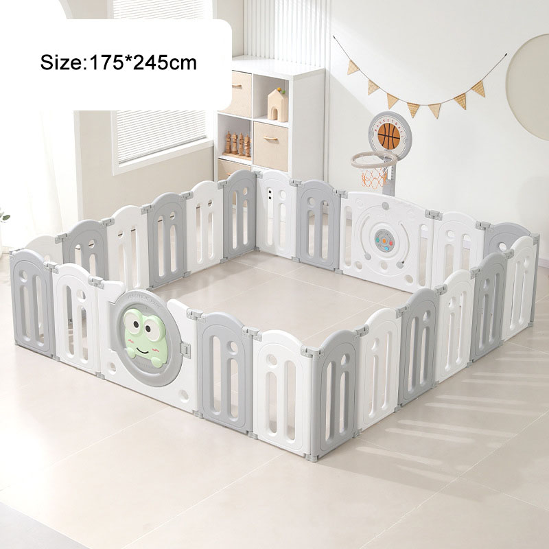 Memizo Indoor Outdoor Protective Game Fence Playpen plegable para bebés 