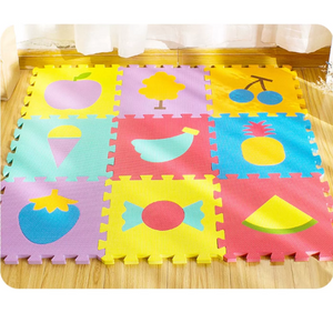 Números y letras 36pcs/set entrelazamiento de espuma de espuma Eva Mat de piso de rompecabezas para niños