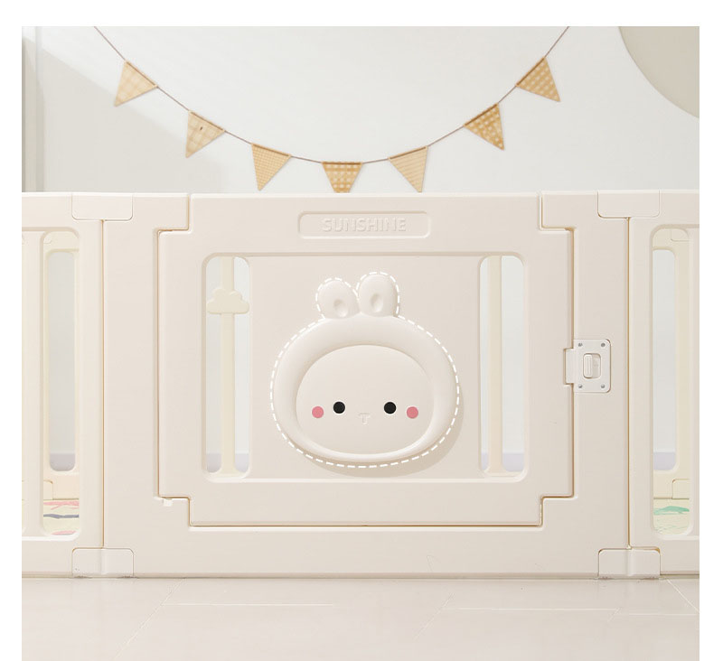 Memizo Plastic Baby Trend Ater Menor Care Fence Rabbit Baby Playpen