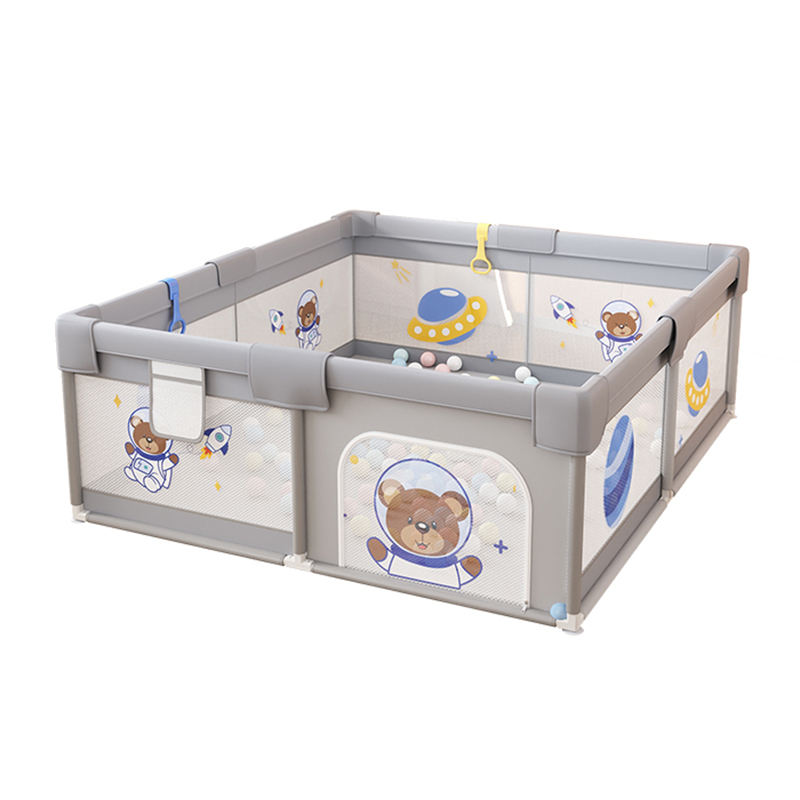 MEMIZO NUEVO SPACE BEAR elevado Mesh Fence Juego portátil Playpen 