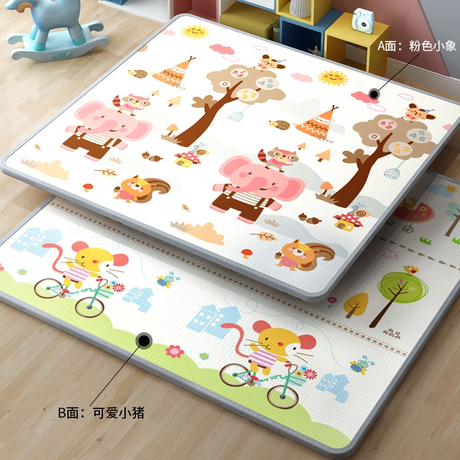 Alfombra de juegos para bebés de espuma XPE para actividades de rastreo al aire libre