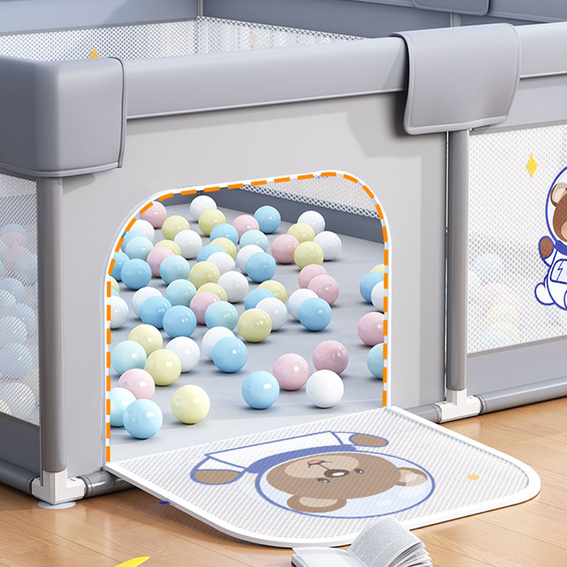 MEMIZO NUEVO SPACE BEAR elevado Mesh Fence Juego portátil Playpen 