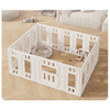 Vista de placa Visible Pet Cage Indoor Pet Cat Dog Fence