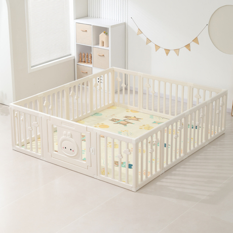 Memizo Plastic Baby Trend Ater Menor Care Fence Rabbit Baby Playpen