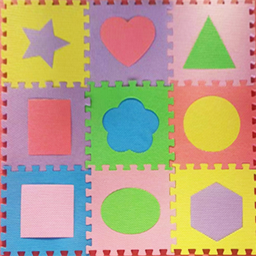 Alfombra de rompecabezas de forma personalizada