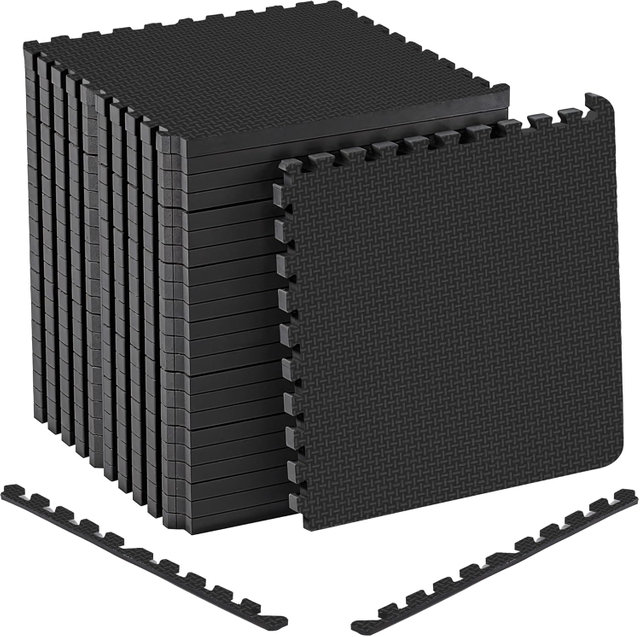 Equipo de gimnasia Interlocking Mat de ejercicio de espuma de espuma suave de Eva 