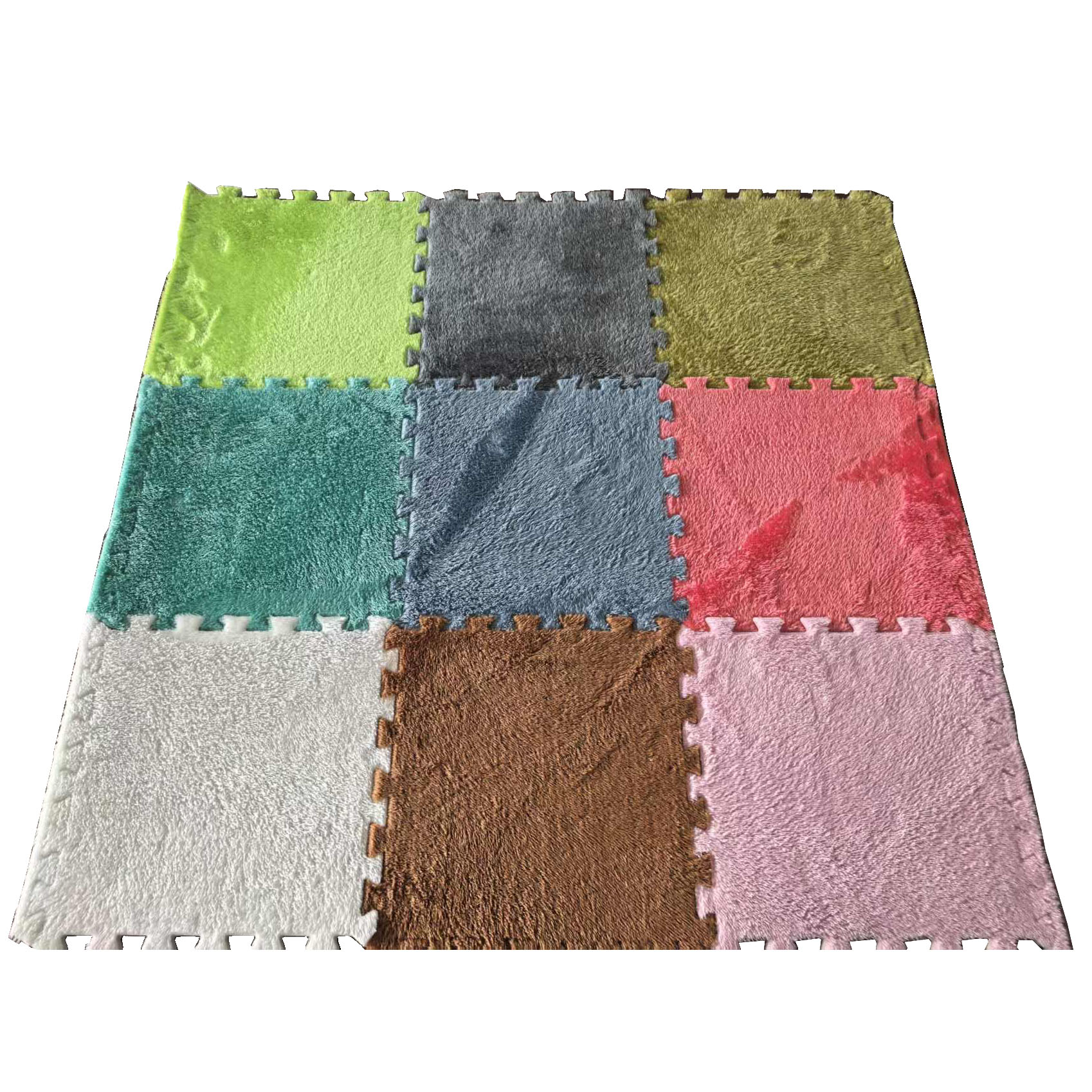 Uso de la alfombra del piso de la alfombra de felpa de espuma de espuma de espuma de espuma EVA 