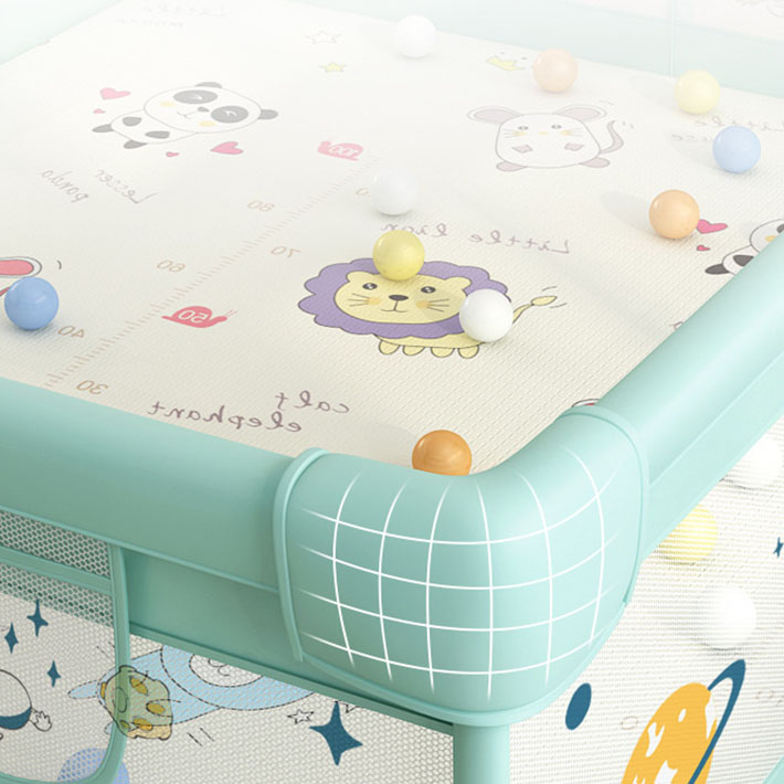 Memizo no tóxico Stary Sky Universo Kids Fence Playroom anti-caza de bebé Playpen