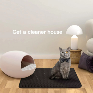 Fábrica precio barato eva estatera de gato de doble capa alfombrillas de arena para gatos