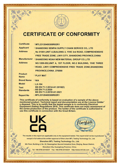 Calidad certificada por CE para alfombrillas deportivas