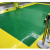  Alfombrilla de empalme de plástico de PVC resistente al agua, gruesa, antideslizante, ignífuga e impermeable para taller, almacén y garaje