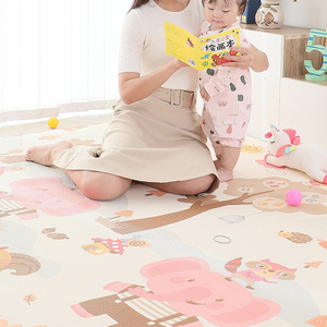 Impermeable XPE Rolling Baby Play Mat Care Soft Crawling Picnic Mat