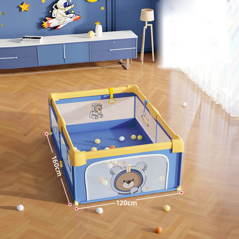 Oxford Fabric Tipos de acero inoxidable All View Baby Play Fence Playpen