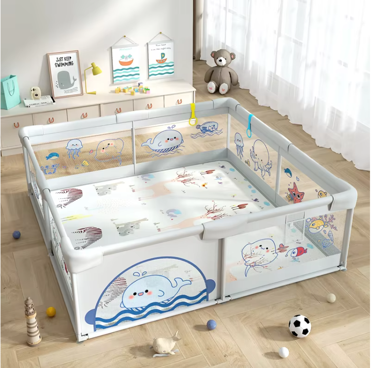 Memizo estilos de tela estampados lindos estilos oceánicos mundial de bebé