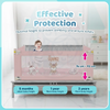 Fabricante al por mayor de valla para cama, valla protectora anticaída para bebés, protector de borde para cuna, barandilla para cama elevadora vertical