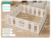 Vista de placa Visible Pet Cage Indoor Pet Cat Dog Fence