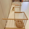 Vista de seguridad interior antiacape de mascotas para perros y gatos