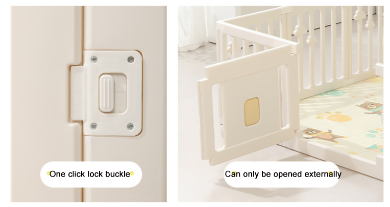 Memizo Plastic Baby Trend Ater Menor Care Fence Rabbit Baby Playpen