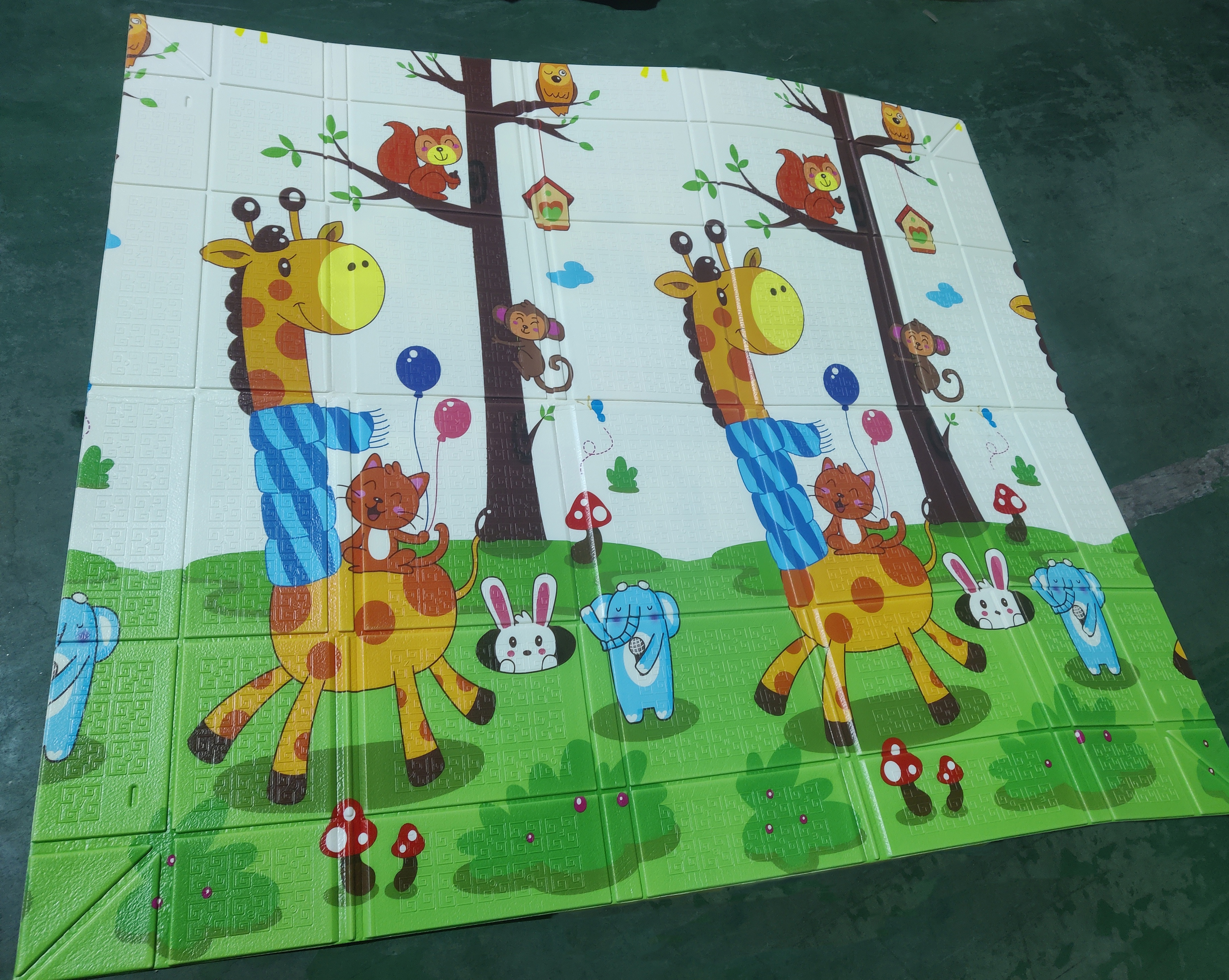 Alfombrillas para gatear para bebés y niños, alfombrilla de juego para niños, piscina con valla de borde Xpe