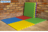 Memizo Esterilla entrelazada de espuma EVA para ejercicio, juego de 8 alfombrillas de colores para el suelo, 100cm x 200cm