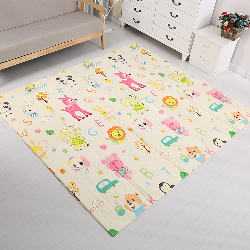¿Qué grosor es mejor para una alfombra para bebés XPE?