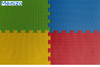 Memizo Esterilla entrelazada de espuma EVA para ejercicio, juego de 8 alfombrillas de colores para el suelo, 100cm x 200cm