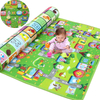 Rolling Baby Play Mat Patrón de doble cara impermeable Mat