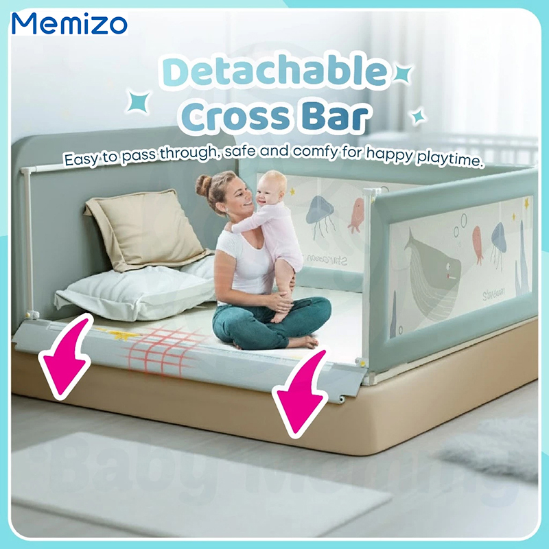 Fabricante al por mayor de valla para cama, valla protectora anticaída para bebés, protector de borde para cuna, barandilla para cama elevadora vertical