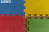 Memizo Esterilla entrelazada de espuma EVA para ejercicio, juego de 8 alfombrillas de colores para el suelo, 100cm x 200cm