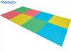 Memizo Esterilla entrelazada de espuma EVA para ejercicio, juego de 8 alfombrillas de colores para el suelo, 100cm x 200cm