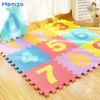 Eva Play Play Play Play Interlocking Playmat Números de alfabeto para gatear bebé bebé
